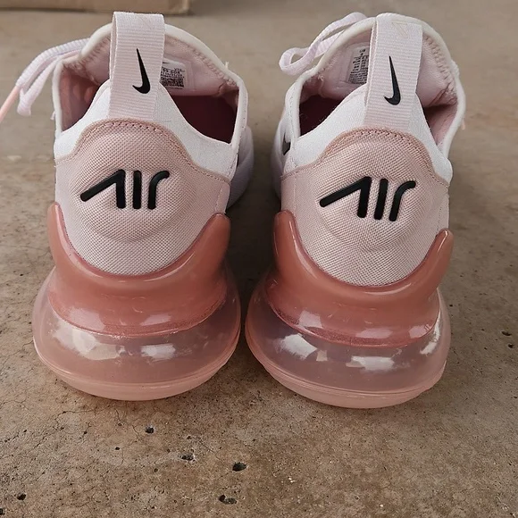 Nike women’s air max 270 soft pink size 8  [AH6789-604] Price Final - Picture 9 of 13